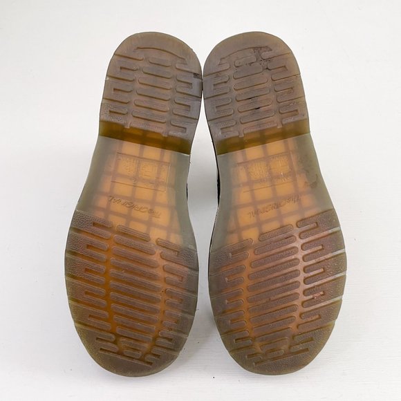 Dr. Martens Black 1490 Smooth Leather Mid-Calf Lace Up Combat Boot Womens Size 9 - Picture 11 of 12